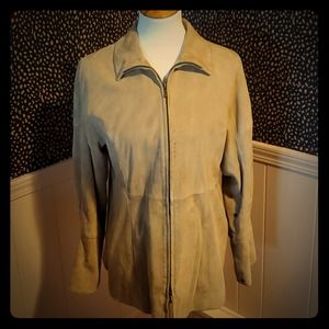 Vintage Suede Tan Jacket